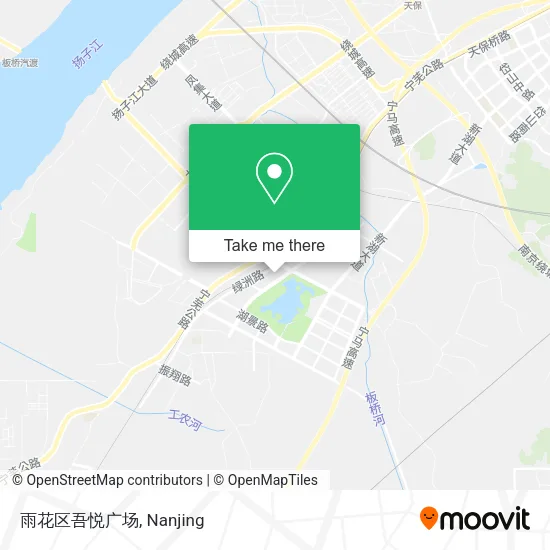 雨花区吾悦广场 map