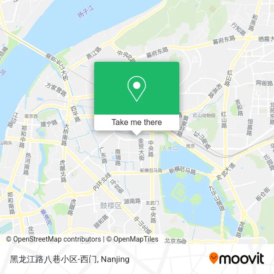黑龙江路八巷小区-西门 map