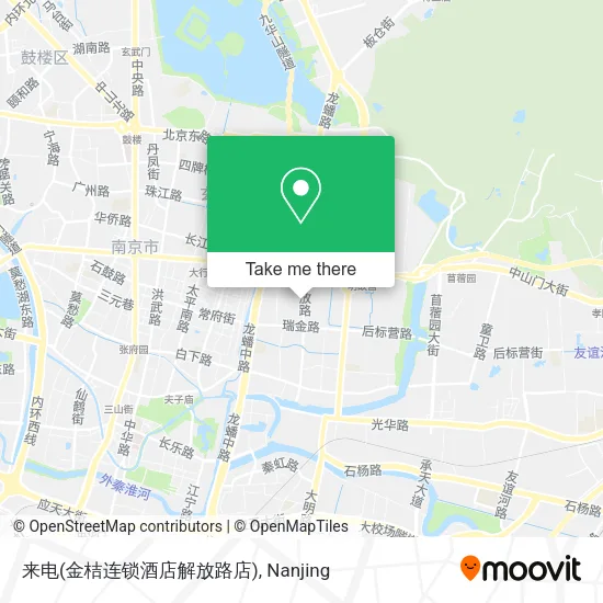 来电(金桔连锁酒店解放路店) map