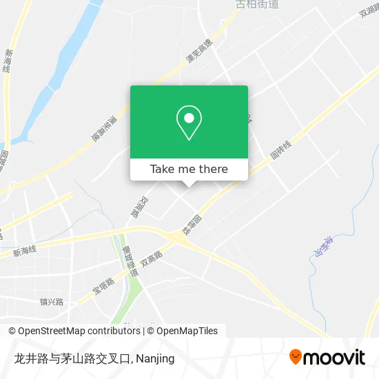 龙井路与茅山路交叉口 map