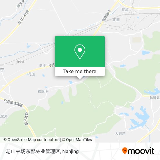老山林场东部林业管理区 map