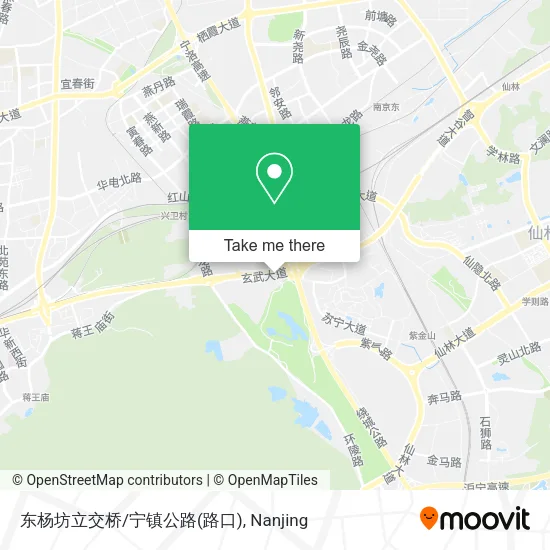 东杨坊立交桥/宁镇公路(路口) map