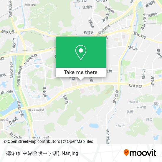 德佑(仙林湖金陵中学店) map