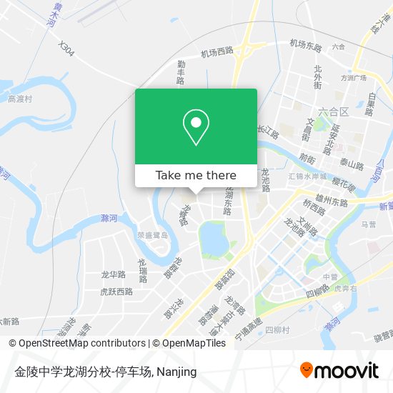 金陵中学龙湖分校-停车场 map