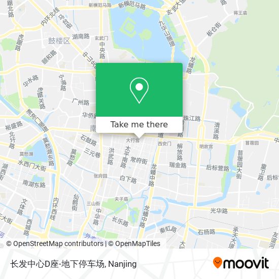 长发中心D座-地下停车场 map