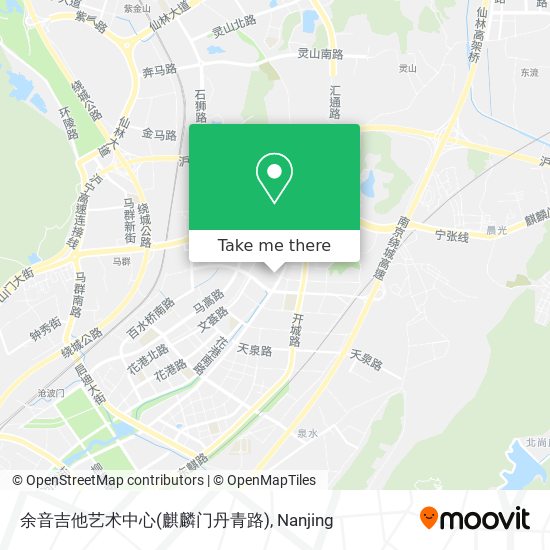 余音吉他艺术中心(麒麟门丹青路) map