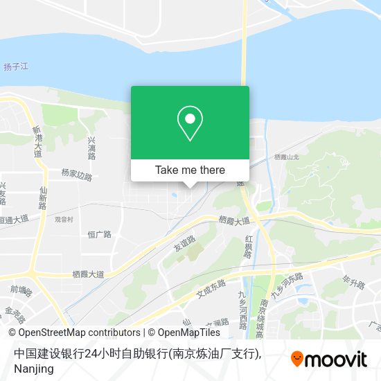 中国建设银行24小时自助银行(南京炼油厂支行) map