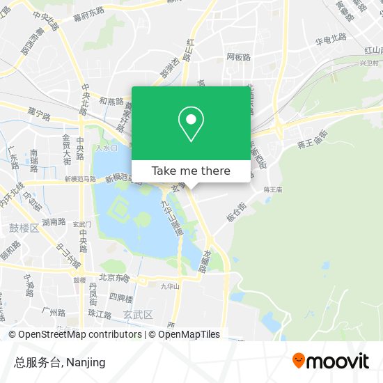 总服务台 map