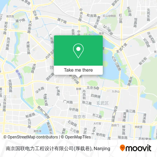 南京国联电力工程设计有限公司(厚载巷) map