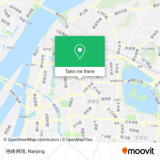 艳峰网络 map