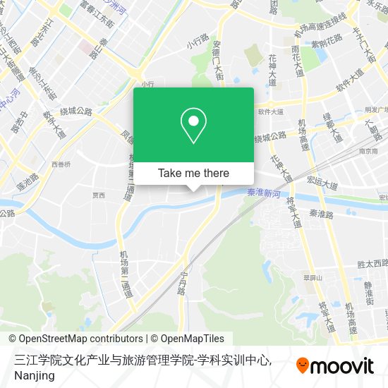 三江学院文化产业与旅游管理学院-学科实训中心 map