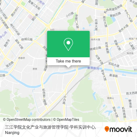 三江学院文化产业与旅游管理学院-学科实训中心 map