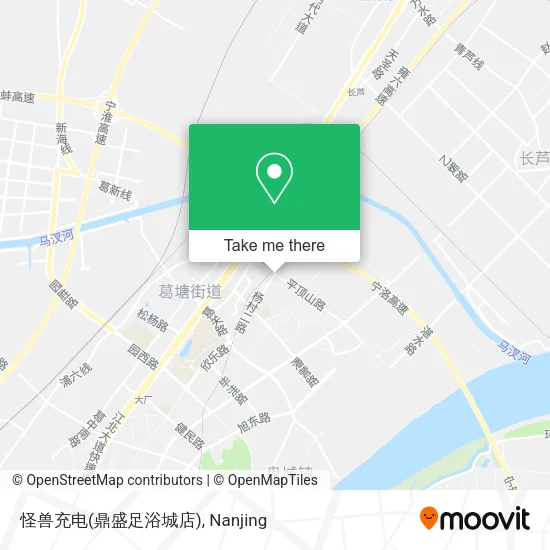 怪兽充电(鼎盛足浴城店) map