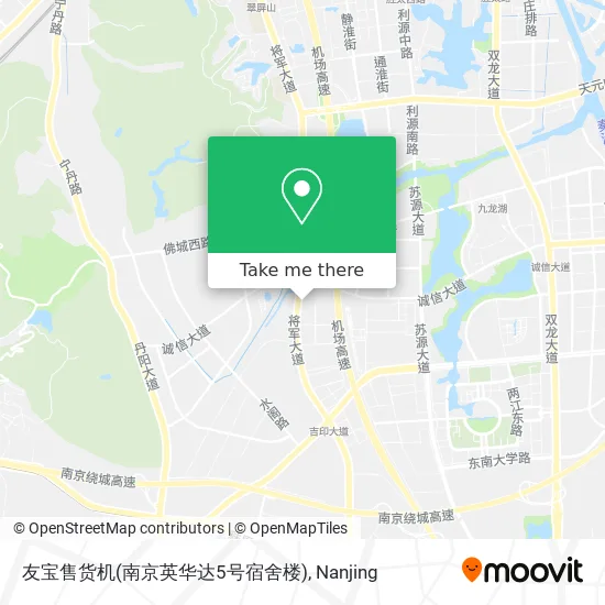 友宝售货机(南京英华达5号宿舍楼) map
