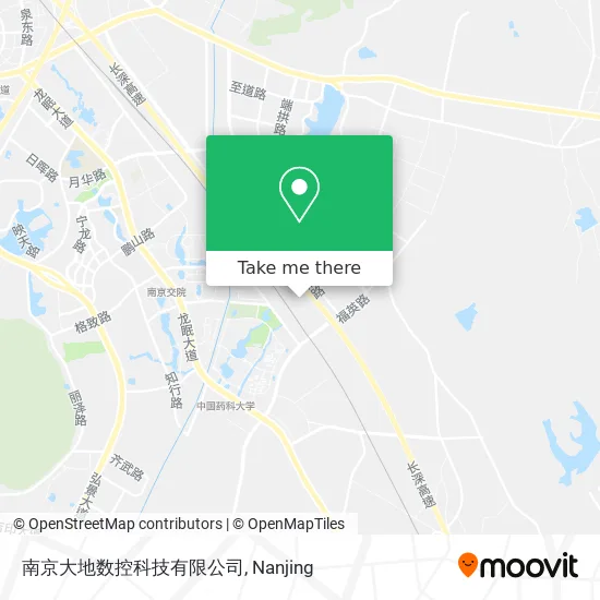南京大地数控科技有限公司 map