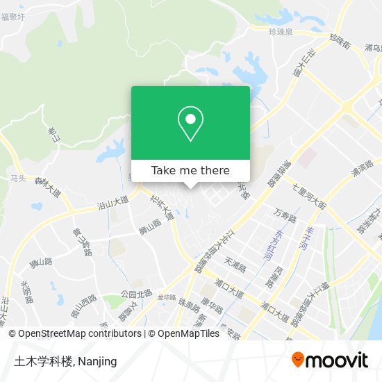 土木学科楼 map