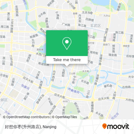 好想你枣(升州路店) map