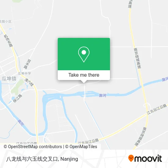 八龙线与六玉线交叉口 map