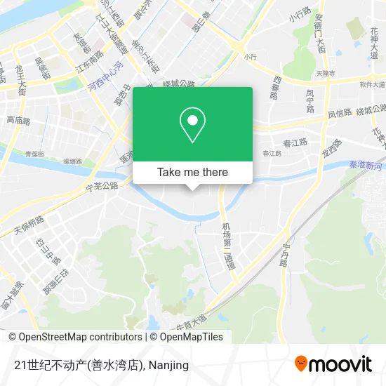 21世纪不动产(善水湾店) map