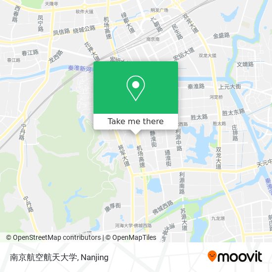 南京航空航天大学 map