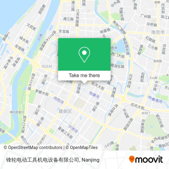 锋轮电动工具机电设备有限公司 map
