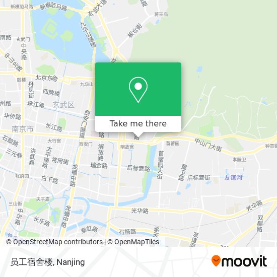 员工宿舍楼 map