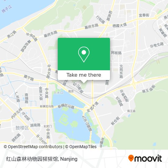 红山森林动物园猩猩馆 map