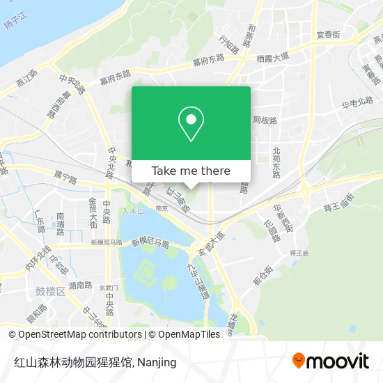 红山森林动物园猩猩馆 map
