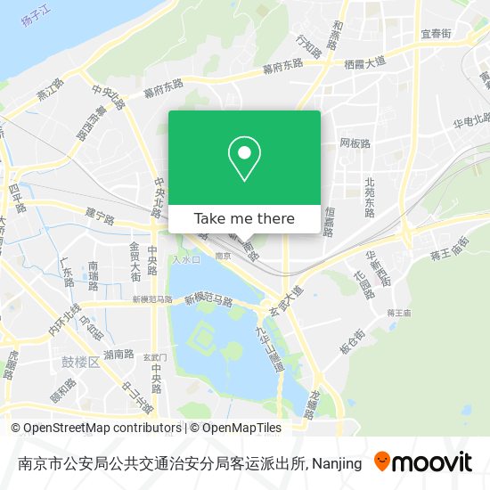 南京市公安局公共交通治安分局客运派出所 map