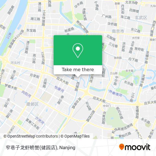 窄巷子龙虾螃蟹(健园店) map