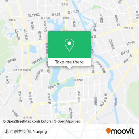 芯动创客空间 map