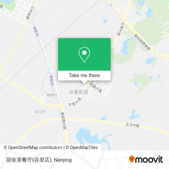 甜依茶餐厅(谷里店) map