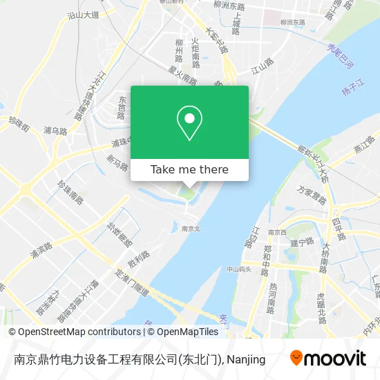 南京鼎竹电力设备工程有限公司(东北门) map