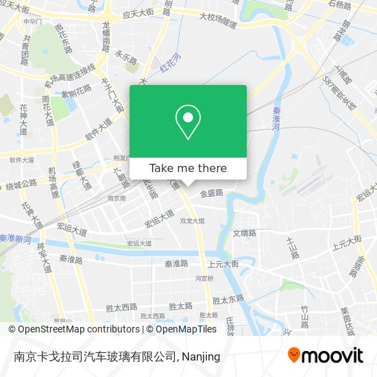 南京卡戈拉司汽车玻璃有限公司 map