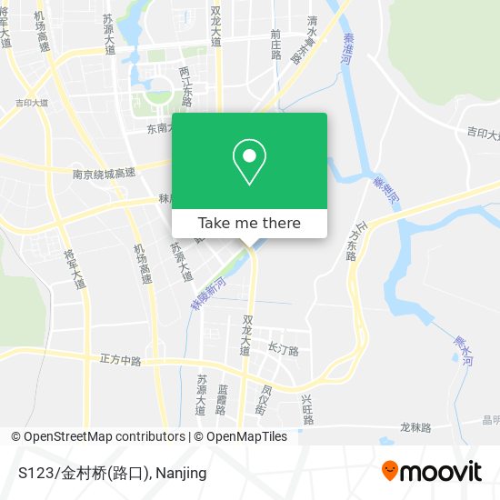 S123/金村桥(路口) map