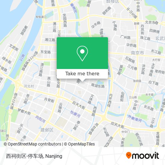 西祠街区-停车场 map