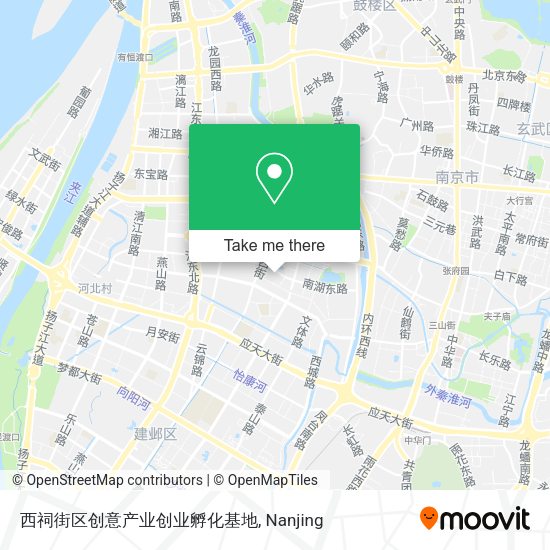 西祠街区创意产业创业孵化基地 map