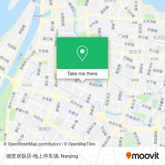 德贤居饭店-地上停车场 map