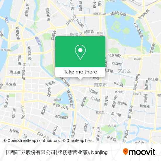 国都证券股份有限公司(牌楼巷营业部) map