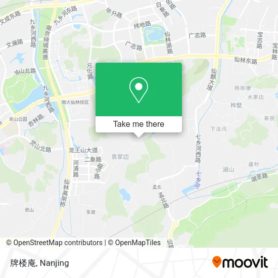 牌楼庵 map