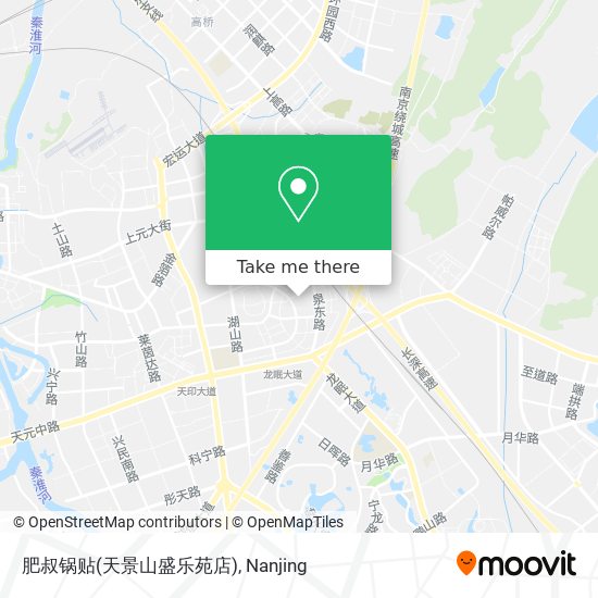 肥叔锅贴(天景山盛乐苑店) map