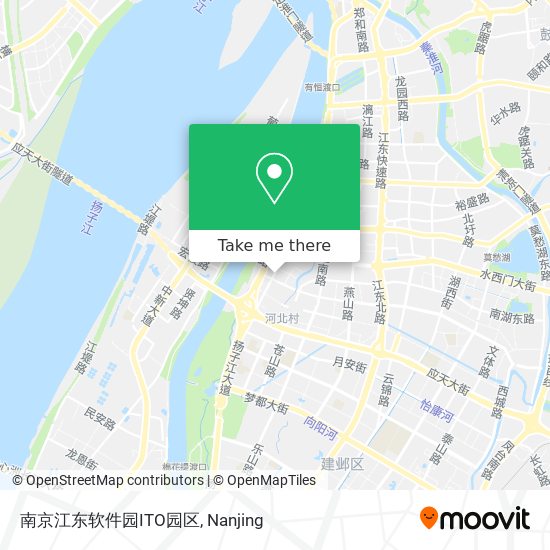 南京江东软件园ITO园区 map