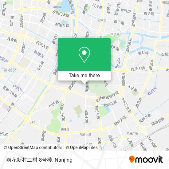 雨花新村二村-8号楼 map
