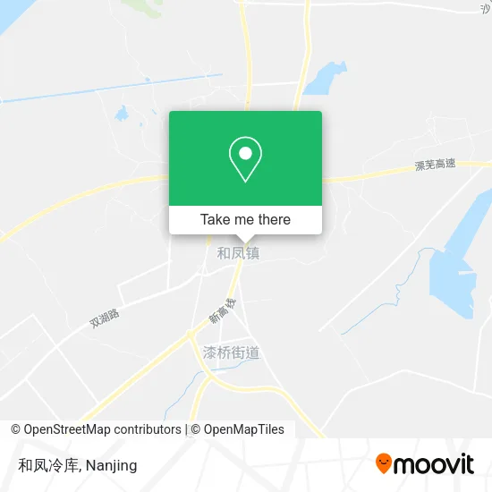 和凤冷库 map