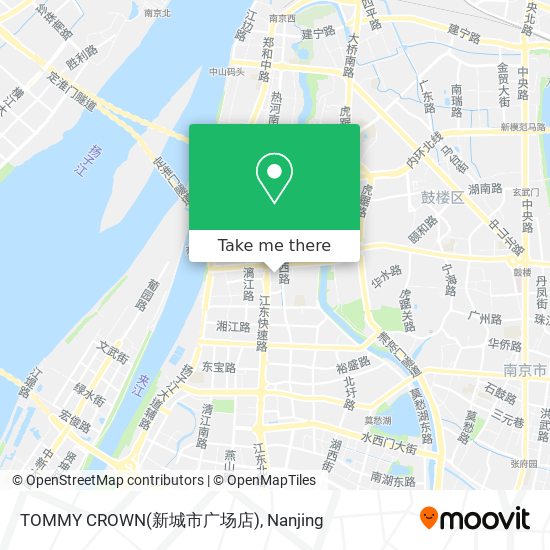 TOMMY CROWN(新城市广场店) map