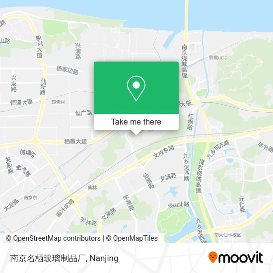 南京名栖玻璃制品厂 map
