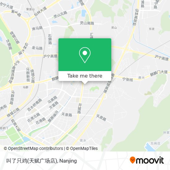 叫了只鸡(天赋广场店) map