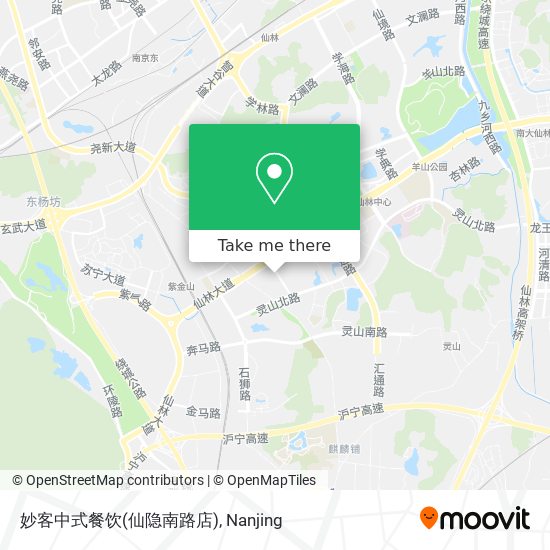 妙客中式餐饮(仙隐南路店) map