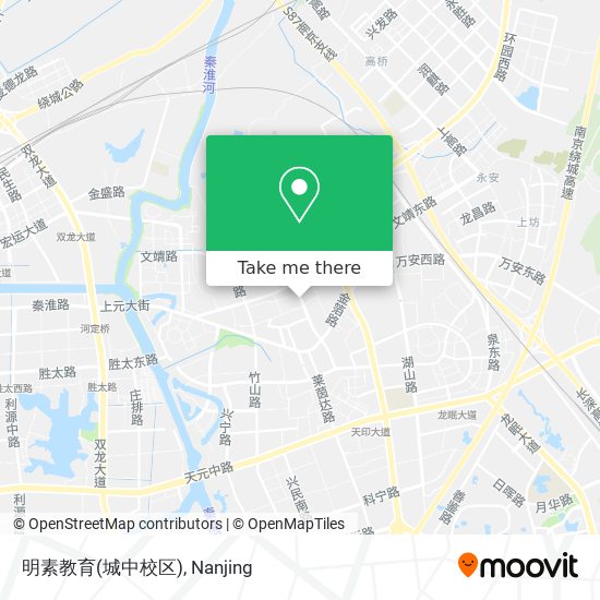 明素教育(城中校区) map