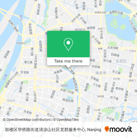 鼓楼区华侨路街道清凉山社区党群服务中心 map